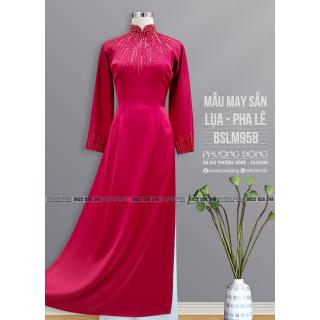 Bà Sui Trẻ Lụa Nữ Hoàng Kết Pha Lê BSLM958